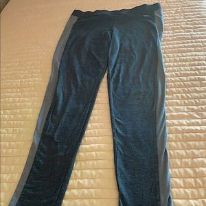 two tone gray Victoria’s Secret PINK leggings